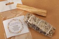 KIT DE LIMPIEZA SALVIA, LAVANDA Y PALO SANTO