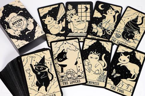 TAROTS Y OTRAS CARTAS | KITTEN TAROT (Edicin limitada en ingls)