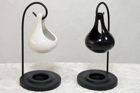 LAMPARILLAS QUEMAPERFUMES | LAMPARILLA QUEMAPERFUMES COLGANTE 10X20 cm. (COLORES SURTIDOS)