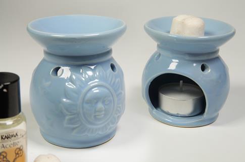 LAMPARILLAS QUEMAPERFUMES | LAMPARILLA QUEMAPERFUMES SOL CERAMICA 8X7CM (COLORES SURTIDOS)