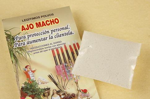 POLVOS | LEGTIMOS POLVOS AJO MACHO (Para proteccin personal y aumentar clientela)