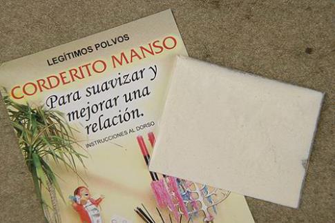 POLVOS | LEGTIMOS POLVOS CORDERITO MANSO (Para suavizar y mejorar la relacin)