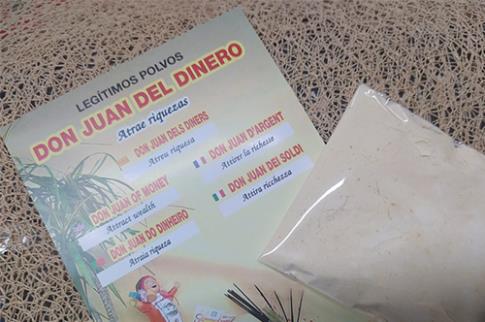POLVOS | LEGTIMOS POLVOS DON JUAN DEL DINERO (Para atraer dinero, riqueza y prosperidad)
