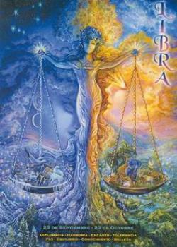 POSTALES Y POSTERS | LIBRA (Lmina doble cara)