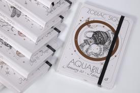 LIBRETAS, AGENDAS Y CALENDARIOS | LIBRETA PEQUEA ACUARIO 14,5 X 10,5 CM.