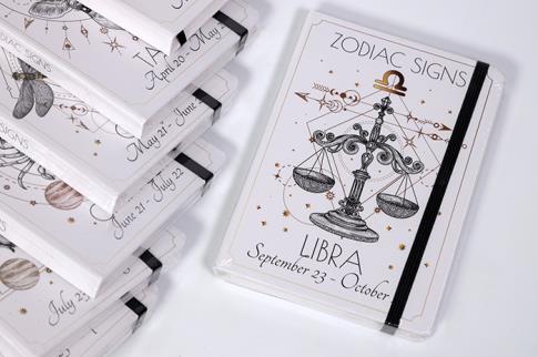 LIBRETAS, AGENDAS Y CALENDARIOS | LIBRETA PEQUEA LIBRA 14,5 X 10,5 CM.