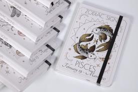 LIBRETAS, AGENDAS Y CALENDARIOS | LIBRETA PEQUEA PISCIS 14,5 X 10,5 CM.