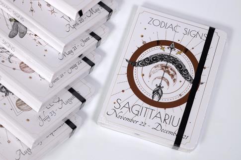 LIBRETAS, AGENDAS Y CALENDARIOS | LIBRETA PEQUEA SAGITARIO 14,5 X 10,5 CM.