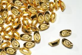 COMPLEMENTOS FENG SHUI | LINGOTE DORADO DE LA PROSPERIDAD 1,8CM