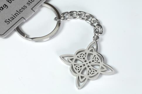 LLAVEROS | LLAVERO ACERO NUDO DE BRUJAS 3,5 CM.