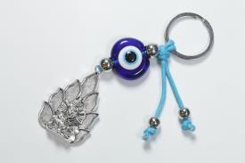 LLAVEROS | LLAVERO OJO TURCO GANESHA 12 CM.