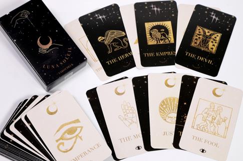 TAROTS Y OTRAS CARTAS | LUNA SOLEIL TAROT DECK (Edicin limitada en ingls)