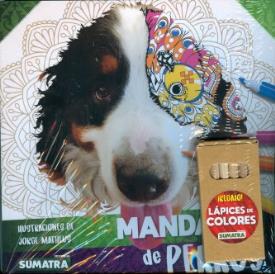 LIBROS DE MANDALAS | MANDALAS DE PERROS (Libro + Colores)