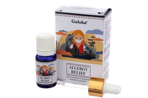 ACEITES PERFUMANTES | MEZCLA DE ACEITES AROMATICOS GOLOKA ALIVIO ALERGIA 10 ml