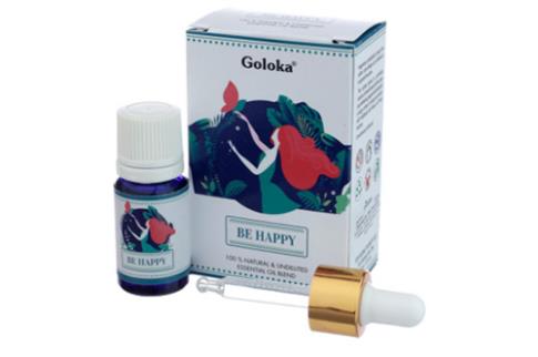ACEITES PERFUMANTES | MEZCLA DE ACEITES AROMATICOS GOLOKA SER FELIZ 10 ml