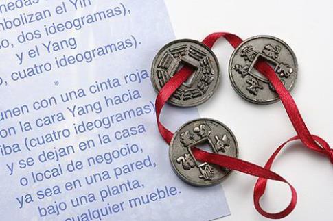 FENG SHUI, VARIOS | MONEDAS CHINAS FENG SHUI (ORO VIEJO)