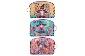 TALISMANES | MONEDERO BRUJITA13,50x0,50x9,50CM