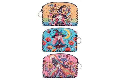 TALISMANES | MONEDERO BRUJITA13,50x0,50x9,50CM