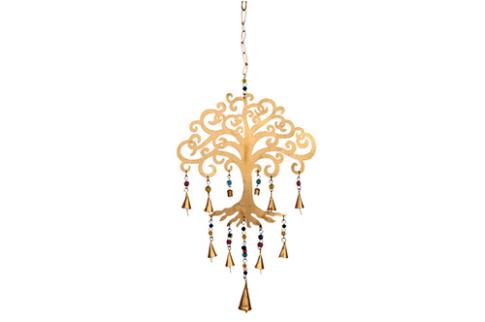 FENG SHUI MOVILES | MOVIL METAL ARBOL DE LA VIDA 32 x 3 x 72 cm