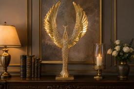 �NGELES | MUJER ALADA DORADA: LUZ, ARMON�A Y PROTECCI�N PARA TU HOGAR 47 X 25,5 CM.