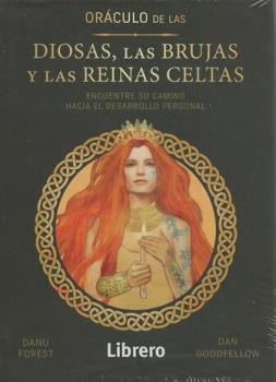 LIBROS DE TAROT Y ORCULOS | ORCULO DE LAS DIOSAS, LAS BRUJAS Y LAS REINAS CELTAS (Libro + Cartas)