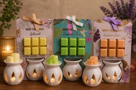 Novedades | PACK DADOS CERA DE SOJA AROMATICA Y QUEMADOR PARA FUNDIR (MODELOS SURTIDOS)