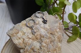 COLLARES, PULSERAS, PENDIENTES Y ANILLOS | PENDIENTE ACERO SERPIENTE