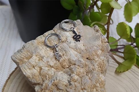 COLLARES, PULSERAS, PENDIENTES Y ANILLOS | PENDIENTE ACERO SERPIENTE