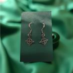 PENDIENTE PLATA NUDO DE BRUJAS 1CM APROX. PENDIENTE PLATA NUDO DE BRUJAS 1CM APROX.