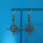 PENDIENTE PLATA NUDO DE BRUJAS CON BRILLO 1,3CM APROX. PENDIENTE PLATA NUDO DE BRUJAS CON BRILLO 1,3CM APROX.
