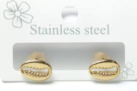 PENDIENTES | PENDIENTES ACERO DORADO BUCIO