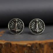 JOYERIA | PENDIENTES ACERO MARTILLO DE THOR