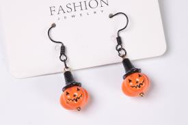 PENDIENTES | PENDIENTES COLGANTES CALABACITAS CON SOMBRERO DE BRUJA