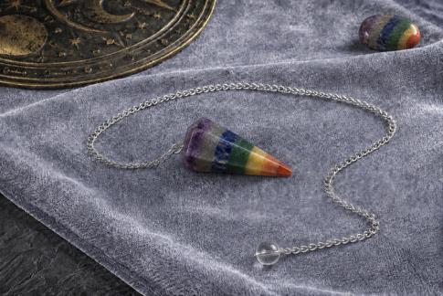PENDULOS Y VARILLAS RADIESTESIA | PENDULO 7 CHAKRAS