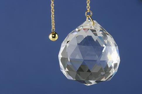 COMODIN | PENDULO BOLA MIL CARAS CRISTAL 40 MM