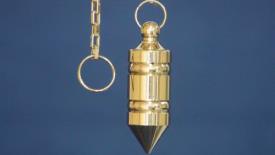 PENDULOS Y VARILLAS RADIESTESIA | PENDULO METAL PLOMADA 3 CM