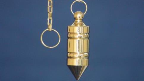 PENDULOS Y VARILLAS RADIESTESIA | PENDULO METAL PLOMADA 3 CM