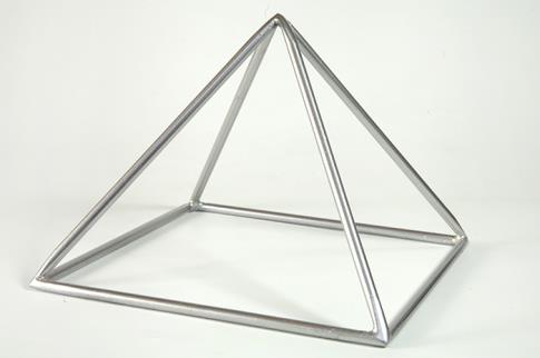 PIRAMIDES | PIRAMIDE ALUMINIO 20 CM