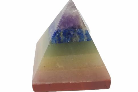 ESFERAS, PIRMIDES, PUNTAS | PIRAMIDE DE LOS 7 CHAKRAS