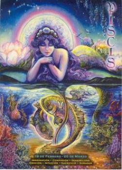 POSTALES Y POSTERS | PISCIS (Lmina doble cara)