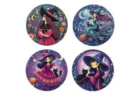 TALISMANES | POSAVASOS BRUJA