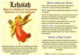 POSTALES Y POSTERS | POSTAL NGEL LEHAIAH 8 AL 12 SEPTIEMBRE (N 34).