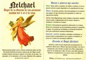 POSTALES Y POSTERS | POSTAL NGEL NELCHAEL 2 AL 6 JULIO (N 21).