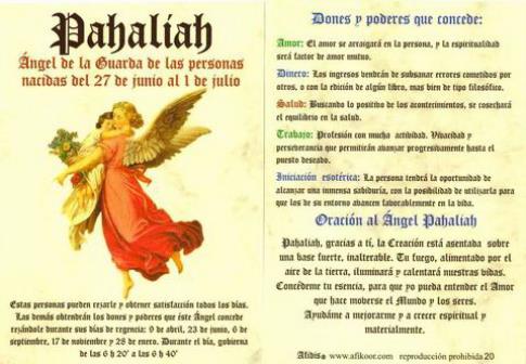 POSTALES Y POSTERS | POSTAL NGEL PAHALIAH 27 JUNIO AL 1 JULIO (N 20).