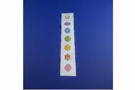 MINERALES Y GEMAS | POSTER CHAKRAS VERTICAL 15X70 CM.