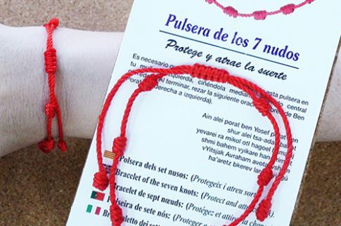 COMODIN | PULSERA DE LOS 7 NUDOS (PROTEGE Y ATRAE SUERTE)