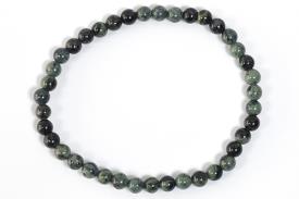 COLLARES, PULSERAS, PENDIENTES Y ANILLOS MINERALES | PULSERA ELASTICA BOLA 4MM JASPE ORBICULAR