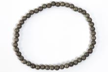 PULSERA ELASTICA BOLA 4MM PIRITA