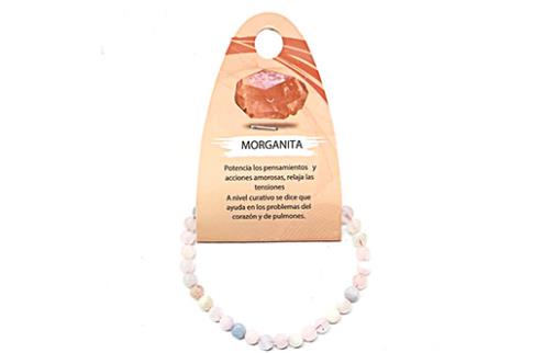 COMODIN | PULSERA ELASTICA MORGANITA 5 MM