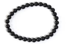 PULSERA ELASTICA TURMALINA BOLA 6MM